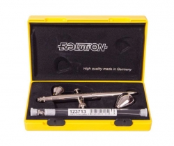 Аэрограф Harder&Steenbeck Evolution Silverline Two in One 126003 (конусное сопло 0,2 мм/0,4 мм)
