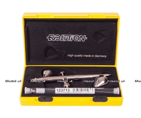 Аэрограф Harder&Steenbeck Evolution Silverline Two in One 126003 (конусное сопло 0,2 мм/0,4 мм)