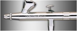 Аэрограф Harder&Steenbeck Evolution Silverline Two in One 126003 (конусное сопло 0,2 мм/0,4 мм)