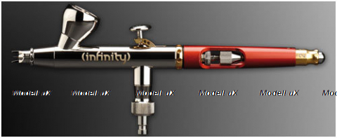 Аэрограф Harder & Steenbeck Infinity CR plus two in one 126544 (конусное сопло 0,15 мм/0,4 мм)
