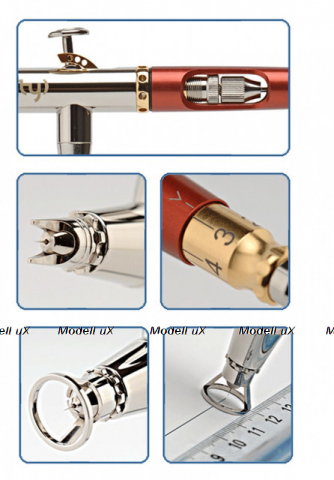 Аэрограф Harder & Steenbeck Infinity CR plus two in one #2 126594 (конусное сопло 0,2 мм/0,4 мм)