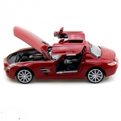 Mercedes SLS AMG (C197) red, 24025, Welly 1:24