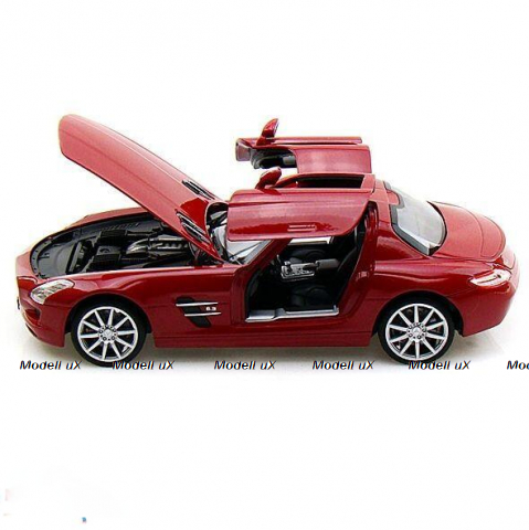 Mercedes SLS AMG (C197) red, 24025, Welly 1:24