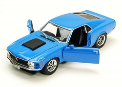 Ford Mustang Boss 429 blue, 73303, MotorMax 1:24