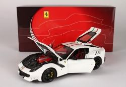 FERRARI F12 TDF - BIANCO AVUS TRICOLORE, BBR182103, BBR 1:18