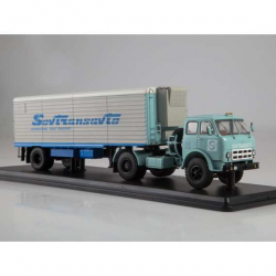 МАЗ-504А с полуприцепом Alka N12CH Sovtransavto, SSM7063, SSM 1:43