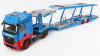 MERCEDES BENZ ACTROS 2 1863 GIGASPACE 4x2 MIRRORCAM TRUCK CAR TRANSPORTER MOSOLF 2018, LM10250001, NZG 1:18