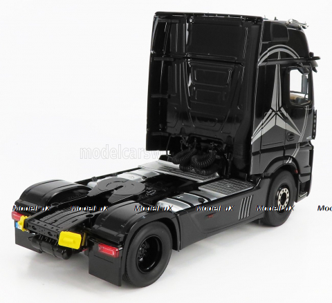 MERCEDES BENZ ACTROS 2 1863 GIGASPACE 4x2 MIRRORCAM TRACTOR TRUCK LOGO MERCEDES 2-ASSI 2018, LM10240051, NZG 1:18