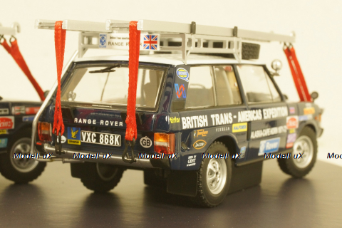 Range Rover The British Trans americas Expedition, набор из 2х машин, ALM410100, Almost Real 1:43