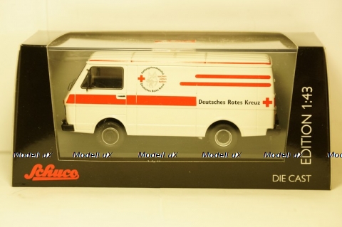 Volkswagen LT 35 Van "Deutsches Rotes Kreuz DRK" 1984, Schuco 1:43