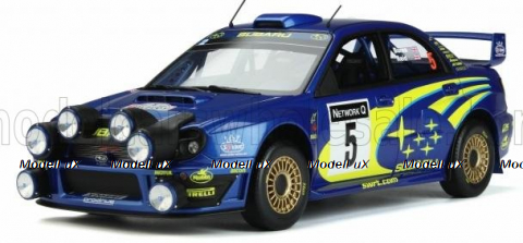 IMPREZA STi WRX (night version) N 5 RALLY MONTECARLO 2001 R.BURNS - R.REID, OT391, OttoMobile 1:18