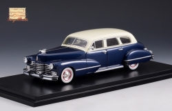 Cadillac Series 67 Seven Passenger Imperial Sedan Blue/White 1942, STM42802, Stamp models 1:43