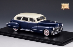 Cadillac Series 67 Seven Passenger Imperial Sedan Blue/White 1942, STM42802, Stamp models 1:43