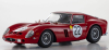 Ferrari 250 GTO #22 3nd place Le Mans 1962, red, KYO8438B0, Kyosho 1:18