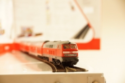 Пассажирский состав BR 218 + 2 двухэтажных вагона DB Regio, PIKO 57150
