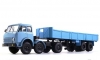 МАЗ 520 с полуприцепом МАЗ-5205 1972, H859, НАП 1:43