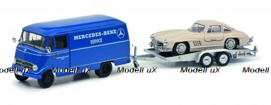 Mercedes L319 m.Anh.+300SL, 450253900, Schuco 1:43