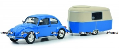 Volkswagen Käfer 1600i m.Eriba Puck  450268300, Schuco 1:43