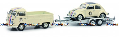  Volkswagen T1b m.Anh.+ Volkswagen Käfer #53, 450275800, Schuco 1:43