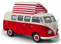  Volkswagen T1b Camper rot/beige, 450377900, Schuco 1:43