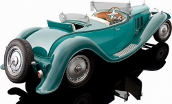 Bugatti Roadster Esders 1932 Green, 1990TZ68, Bauer 1:18