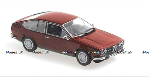 Alfa Romeo Alfetta GTV 1976 Red, 940120120, Maxichamps 1:43