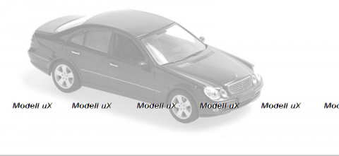 Mercedes E-Class W211, 2001,  white, 940031501,  Maxichamps 1:43