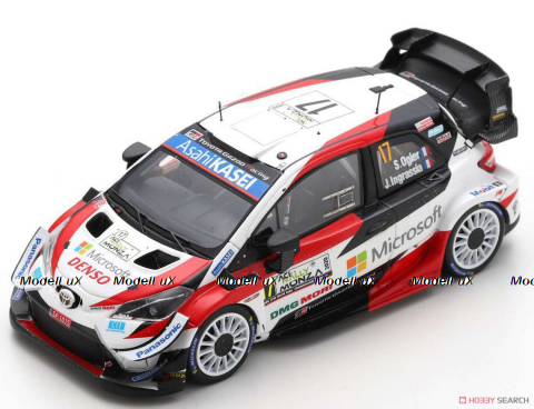 Toyota Yaris WRC No.17 Winner Rally Monza 2020 WRC 2020 Driver`s Champion Sebastien Ogier - Julien Ingrassia, S6572, Spark 1:43