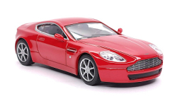 Aston Martin AM V8 2005, red, Суперкары, лучшие Автомобили Мира #25, Deagostini 1:43