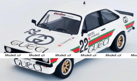 Ford Escort MK2, No.22, Autocal-Novauto, Estoril, 1985 J.Santos/J.Bessa, Trofeu 1:43