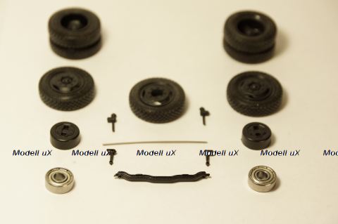 Мост поворотный, к-кт с резиной и дисками на Зил 130
