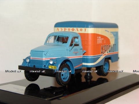 Газ 51 фургон образца 1953 г. Аэрофлот, 105107, DiP Models 1:43