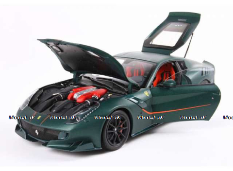 FERRARI F12 TDF - 2015 - VERDE GB OPACO, BBR182105, BBR 1:18