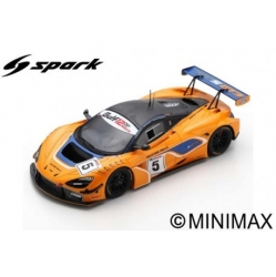 McLaren 720S GT3 No.5 McLaren Motorsport 8th Gulf 12H 2018 - B. Barnicoat - A. Parente - S. van Gisbergen, S9200, Spark 1:43