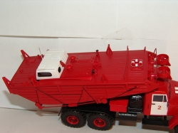 Краз 255 с катером пожарный, Киммерия 1:43