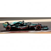 Aston Martin AMR21 No.18 Aston Martin Cognizant F1 Team - Bahrain GP 2021 - Lance Stroll, S7673, Spark 1:43