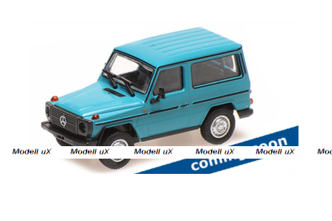 Mercedes G-Model Short (W460) – 1980 – Turquoise, 870038061, Minichamps 1:87