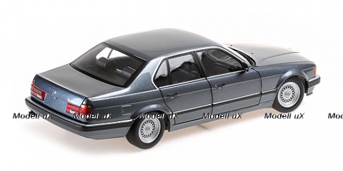 BMW 730I (E32) 1986 Grey Metallic, 100023005, Minichamps 1:18