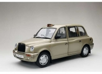 LTI TX1 London Taxi Cab 1998 silver-gold, SUN1128, SunStar 1:18
