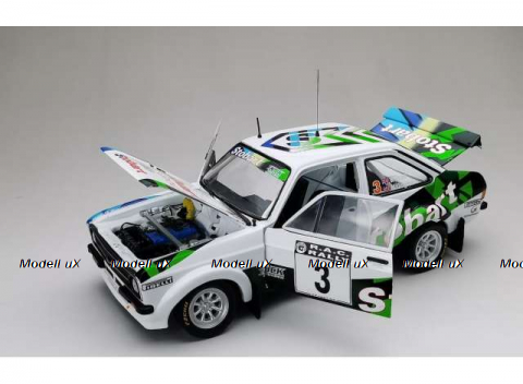 Ford Escort RS1800 #3 2008 M.Wilson/ J.Millington winner Roger Albert Clark rally, SUN4852, SunStar 1:18