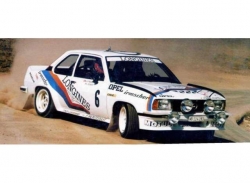 Opel Ascona B 400, No.6, Irmscher, Longines, Rallye WM, Rally Lana, 1982 J-P.Balmer/F.Cavalli, SUN5377, SunStar 1:18