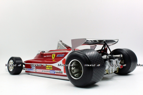 Ferrari 312 T4 Gilles Villeneuve Short Tail #12 Gilles Villeneuve, GP12-01D, GP Replicas 1:12