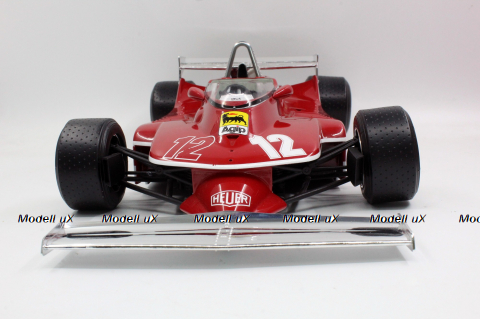 Ferrari 312 T4 Gilles Villeneuve Short Tail #12 Gilles Villeneuve, GP12-01D, GP Replicas 1:12