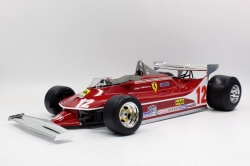 Ferrari 312 T4 Gilles Villeneuve Short Tail #12 Gilles Villeneuve, GP12-01D, GP Replicas 1:12