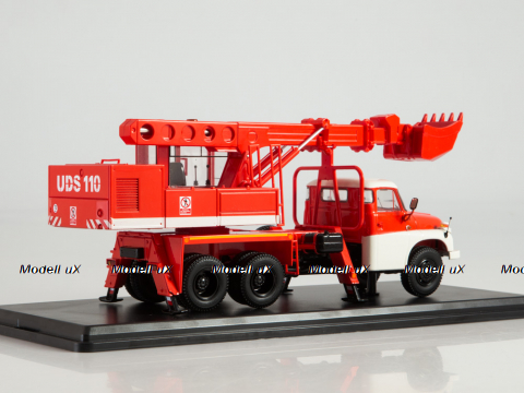 Экскаватор-планировщик UDS-110 (на шасси Tatra-148) пожарный, SSM1420, SSM 1:43