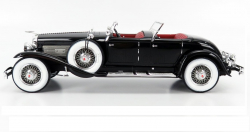 Duesenberg SJ 2608 J-582 Torpedo Phaeton Walker La Grande 1930 black, MXL0406-011, Matrix 1:18