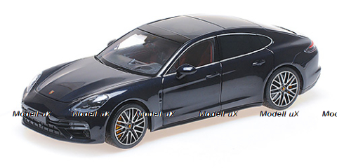 Porsсhe Panamera Turbo S 2020, blue metallic,113061075, Minichamps 1:18