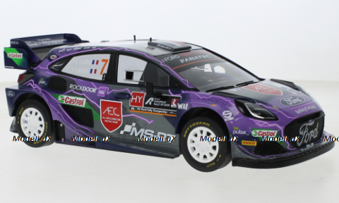 Ford Puma Rally 1 #7 WRC Rally Acropolis, P.L. Loubet/V.Landais 2022, RMC138.22, IXO 1:18