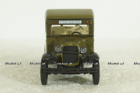 Газ 03-30, зеленый, Наш Автопром 1:43