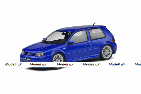 Volkswagen Golf Iv R32 2003, Blue, 4313601, Solido 1:43